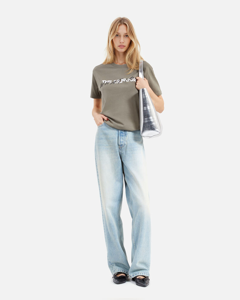 The Kooples FEMME OLIVE KAKI t-shirt what is kaki