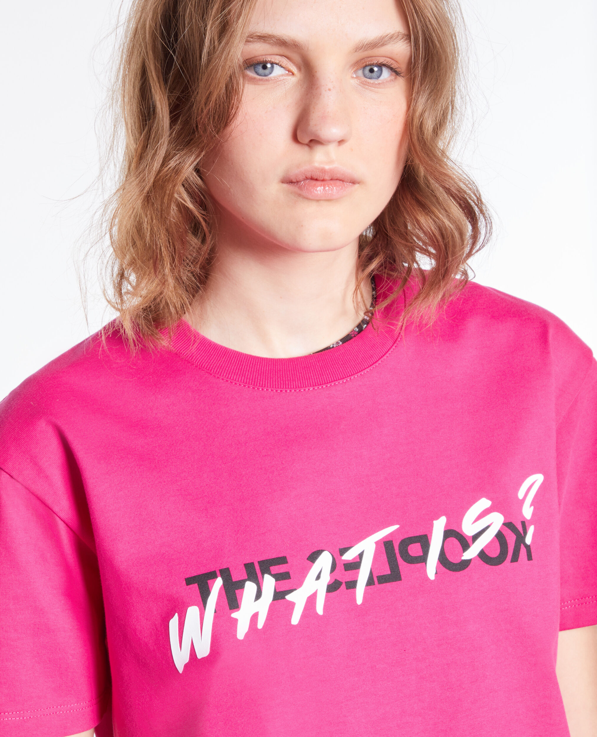 T-shirt Femme What is fuchsia | The Kooples - France