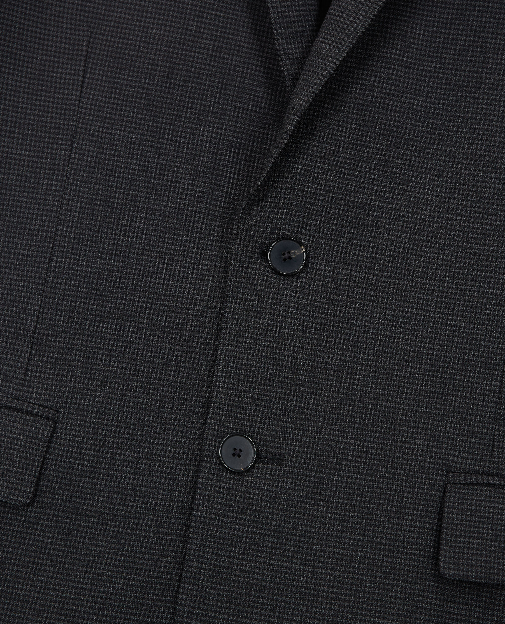 Wool suit jacket, BLACK GREY, hi-res image number null
