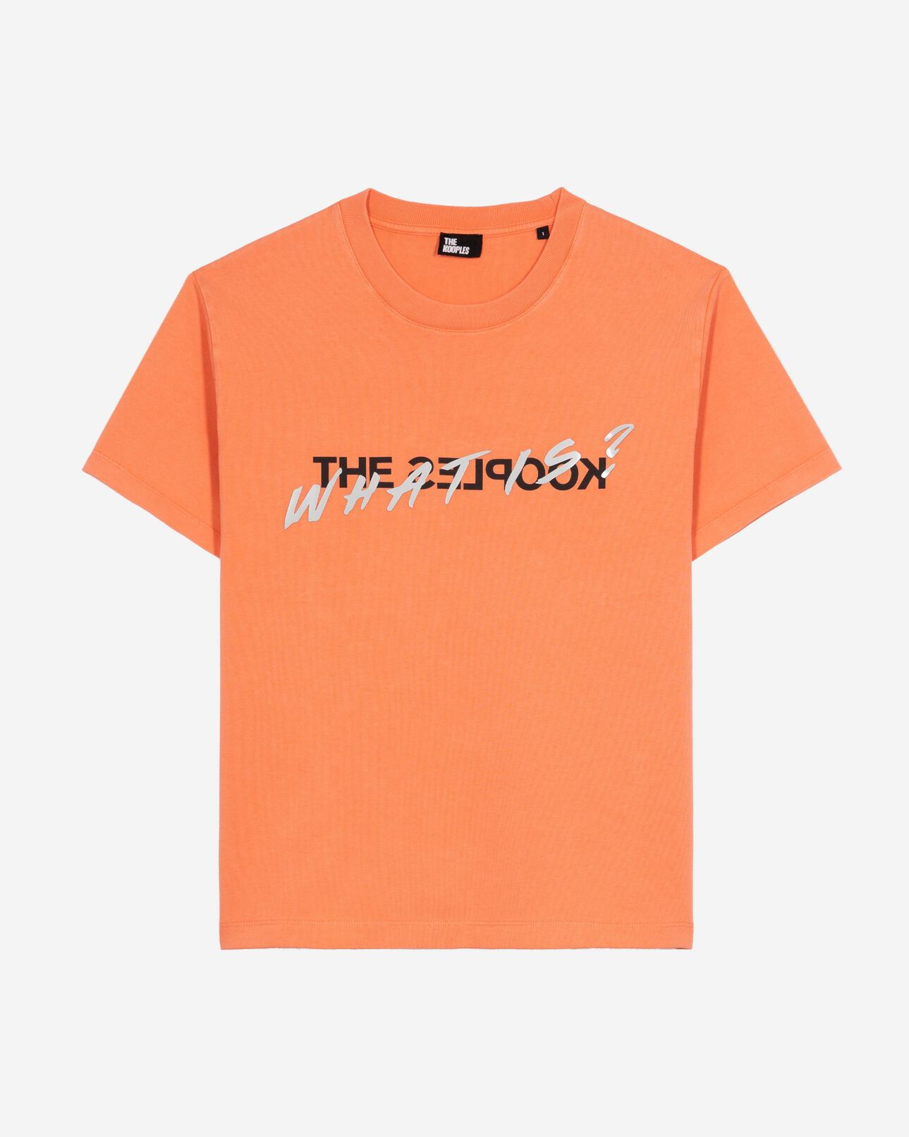 The Kooples DAMEN ORANGE FLUO t-shirt what is orange