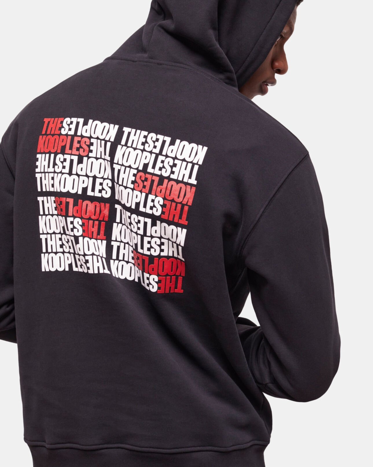 The Kooples HOMME BLACK sweatshirt logo the kooples noir