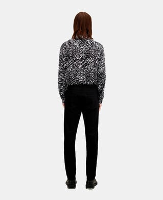 The Kooples HOMME BLACK BRUT jean slim noir