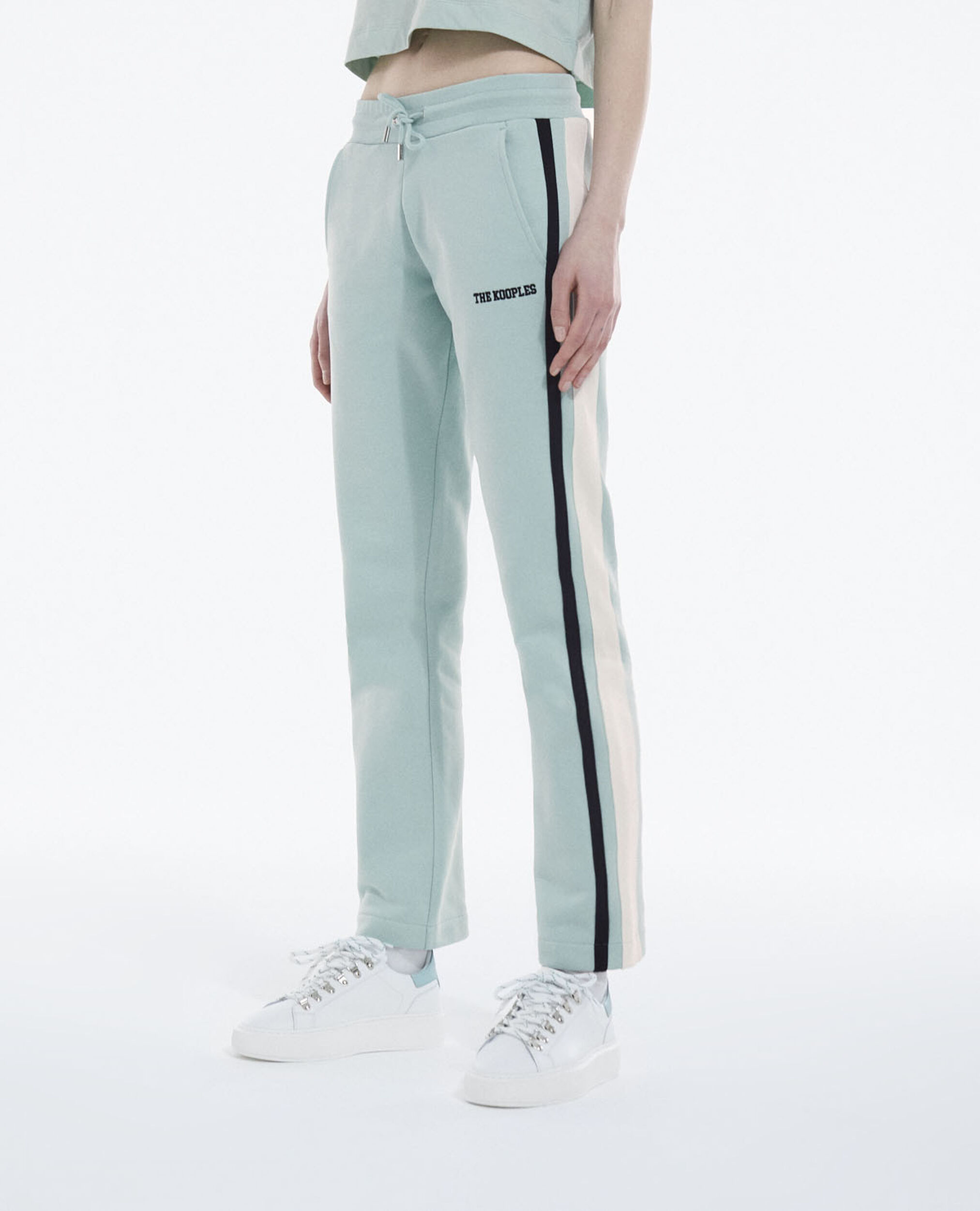 Blue joggers, BLUE / GREY, hi-res image number null