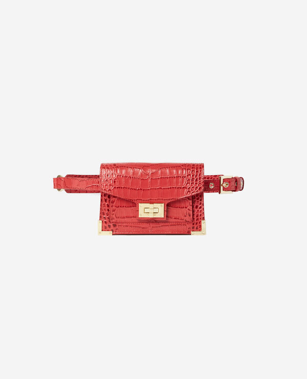 sac banane emily rouge