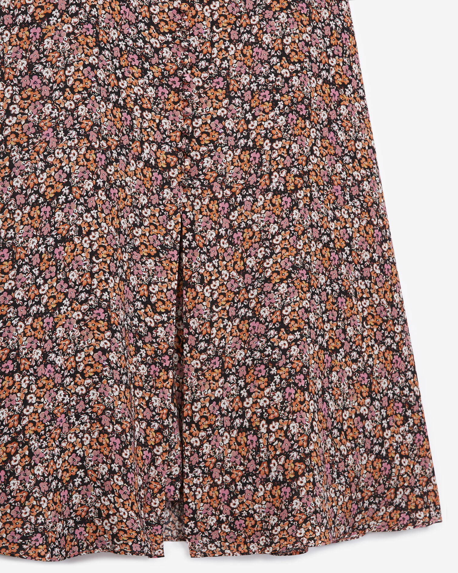 Floral long dress, PINK, hi-res image number null