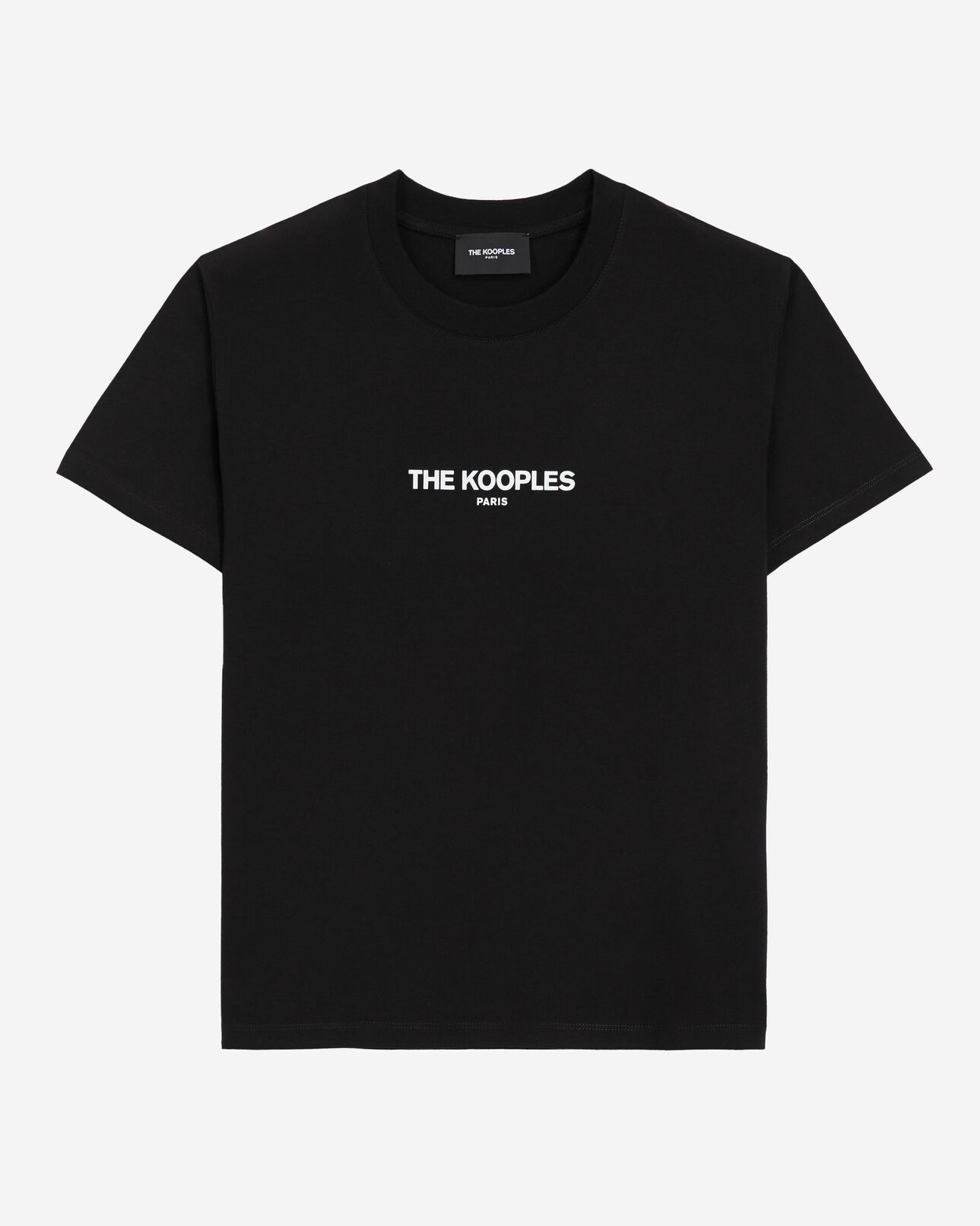 The Kooples FEMME BLACK t-shirt logo noir