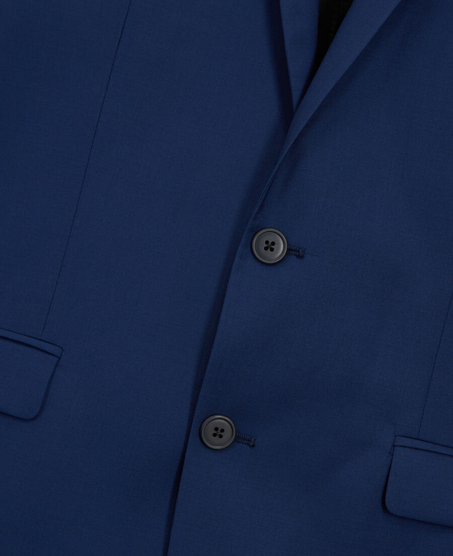 chaqueta de traje azul marino