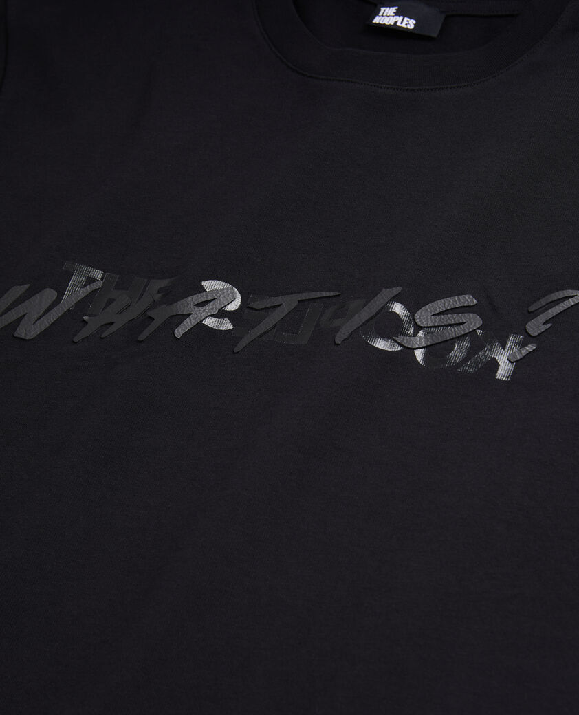 The Kooples HOMBRE BLACK camiseta what is negra