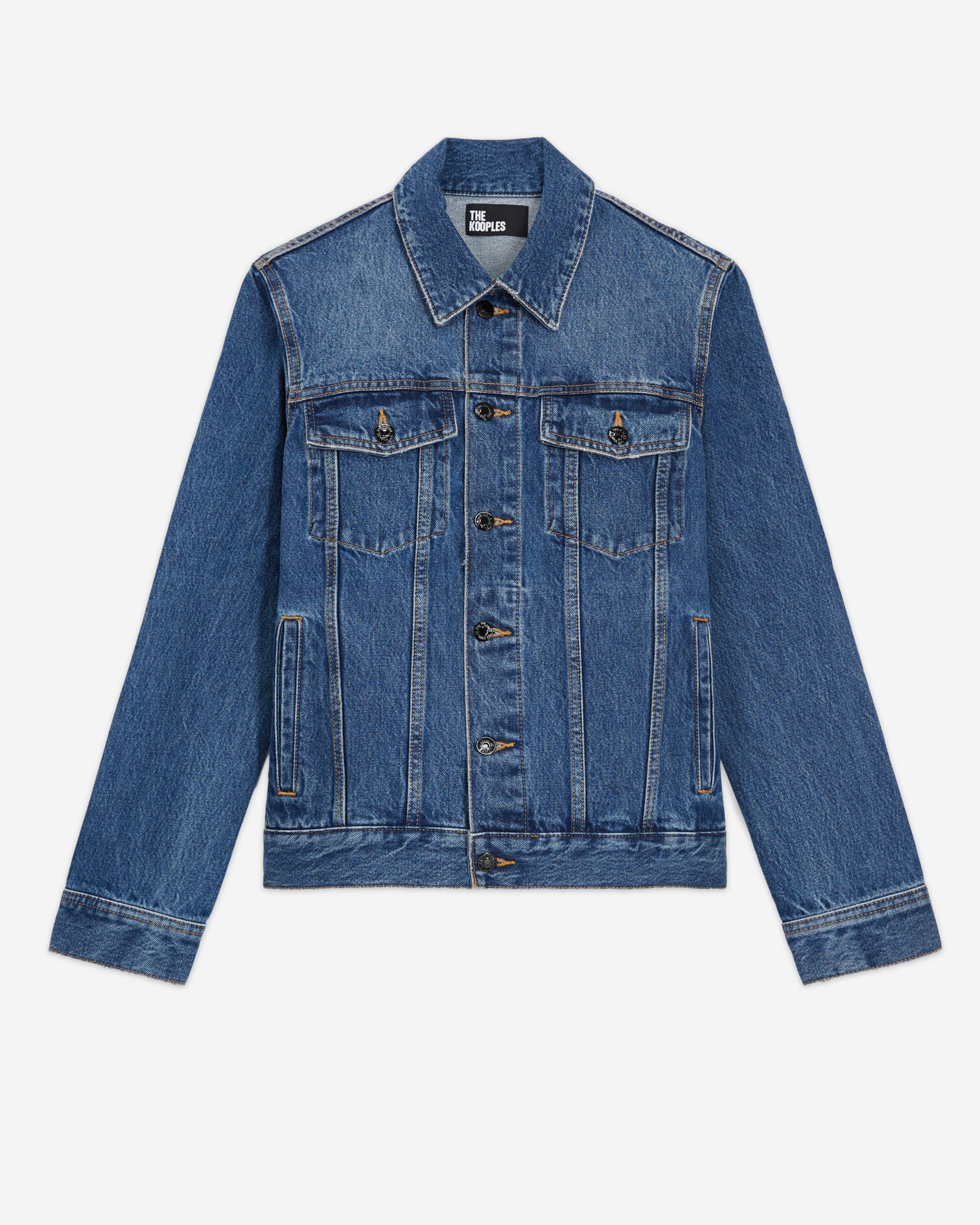 Blue denim jacket, BLUE DENIM, hi-res image number null