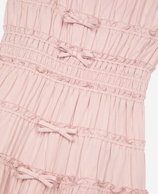 The Kooples WOMEN LILA short dress with lilac bows