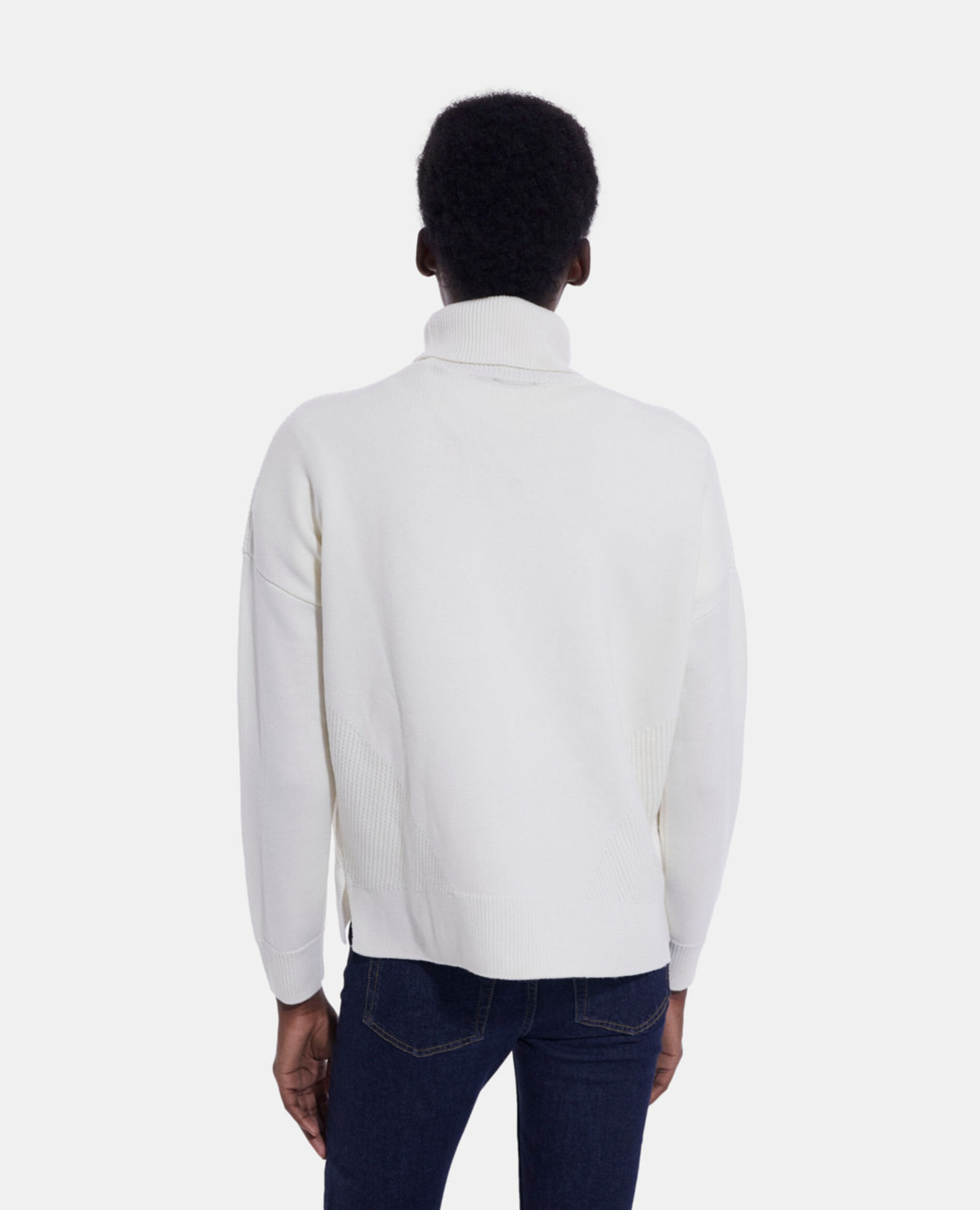 Weißer Wollpullover, WHITE, hi-res image number null