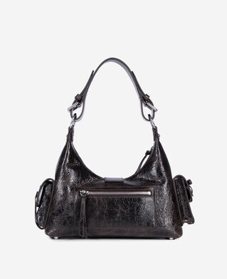 The Kooples WOMEN BROWN amelia light brown studded bag