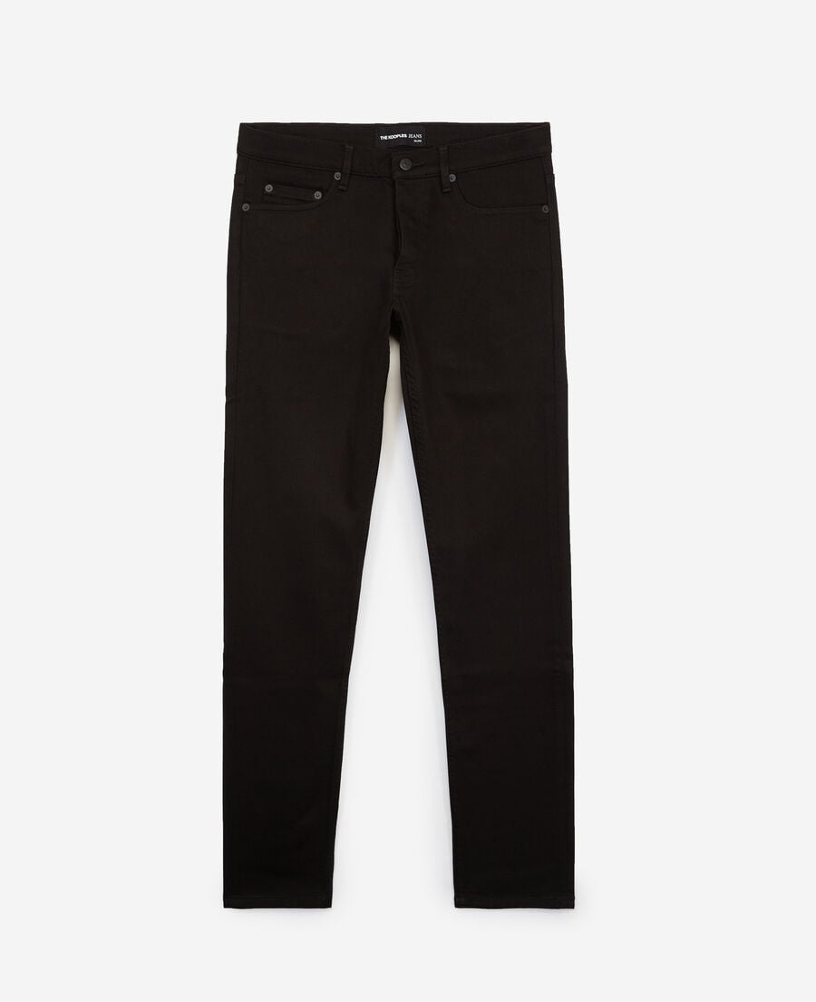 The Kooples HOMME BLACK BRUT jean slim noir