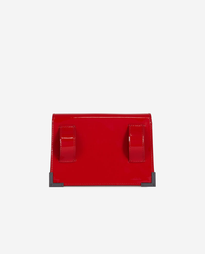 The Kooples WOMEN RED emily belt in red leather