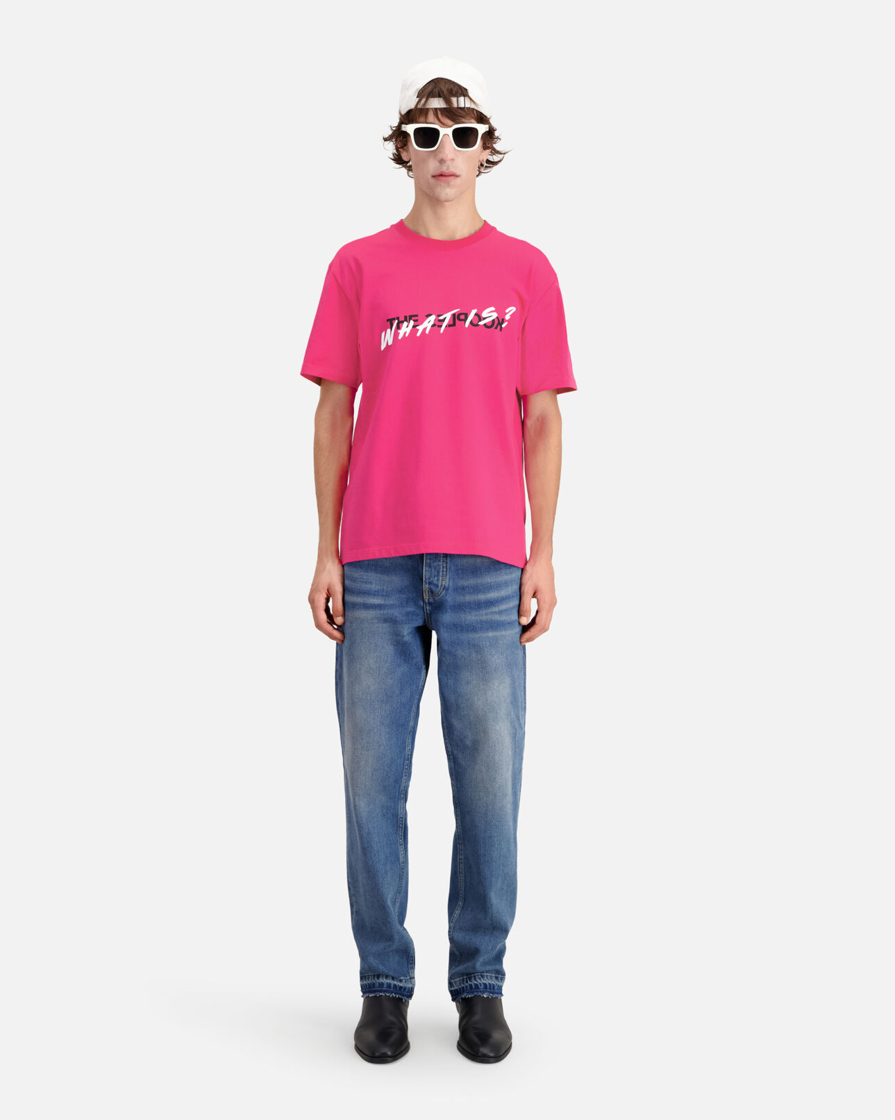 The Kooples HOMME FUSHIA t-shirt homme what is fuchsia