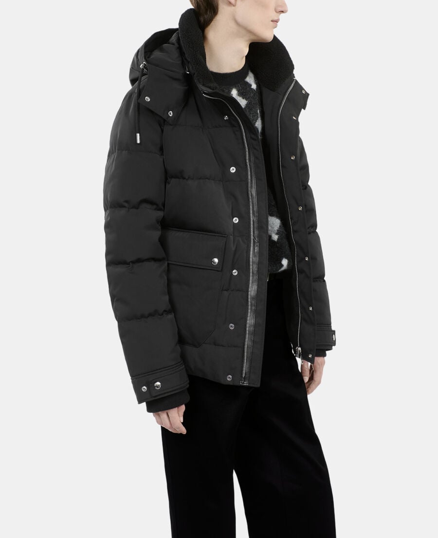 The Kooples HOMME BLACK doudoune blason noire