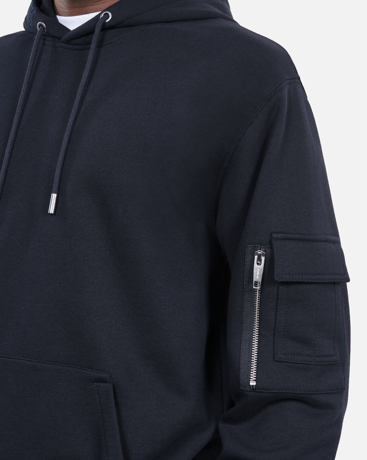 The Kooples MEN NAVY navy blue hoodie