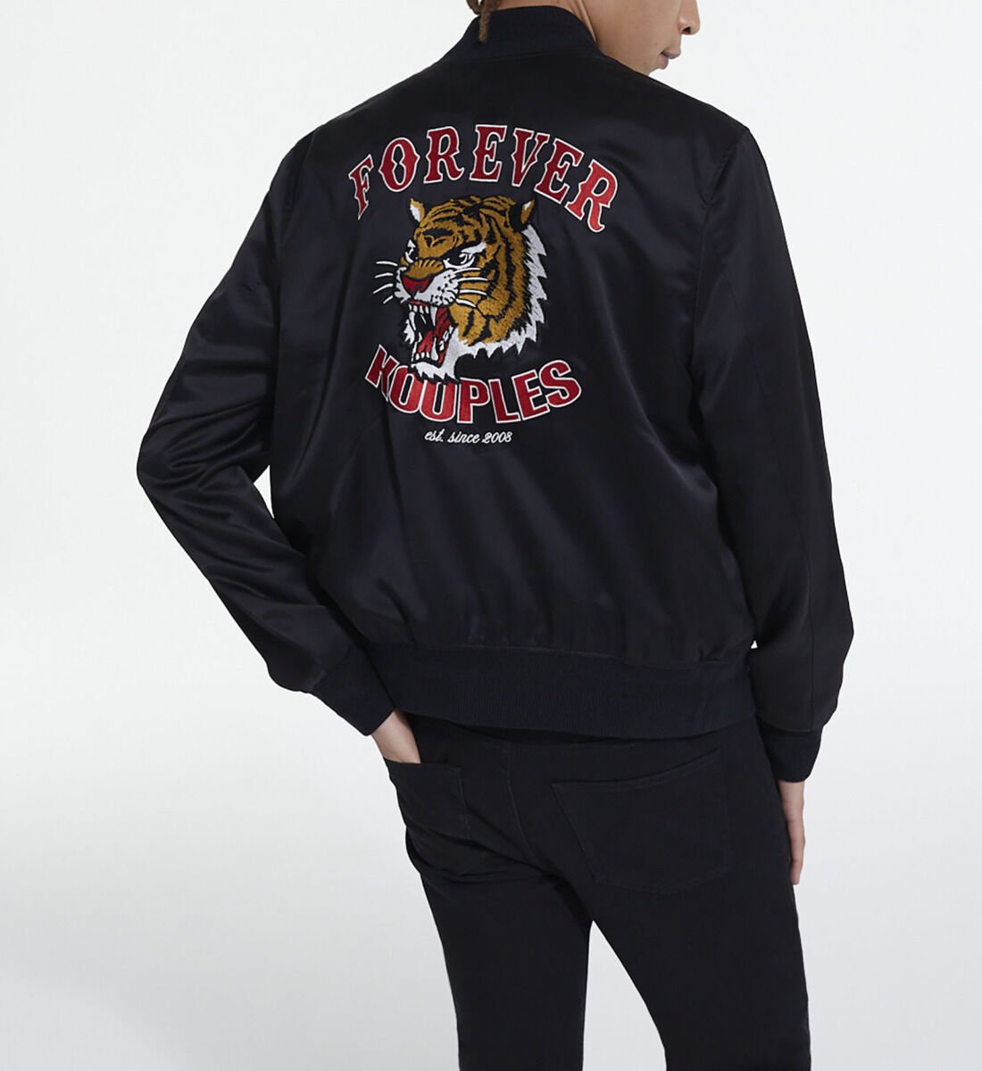 Forever Kooples reversible black jacket The Kooples UK