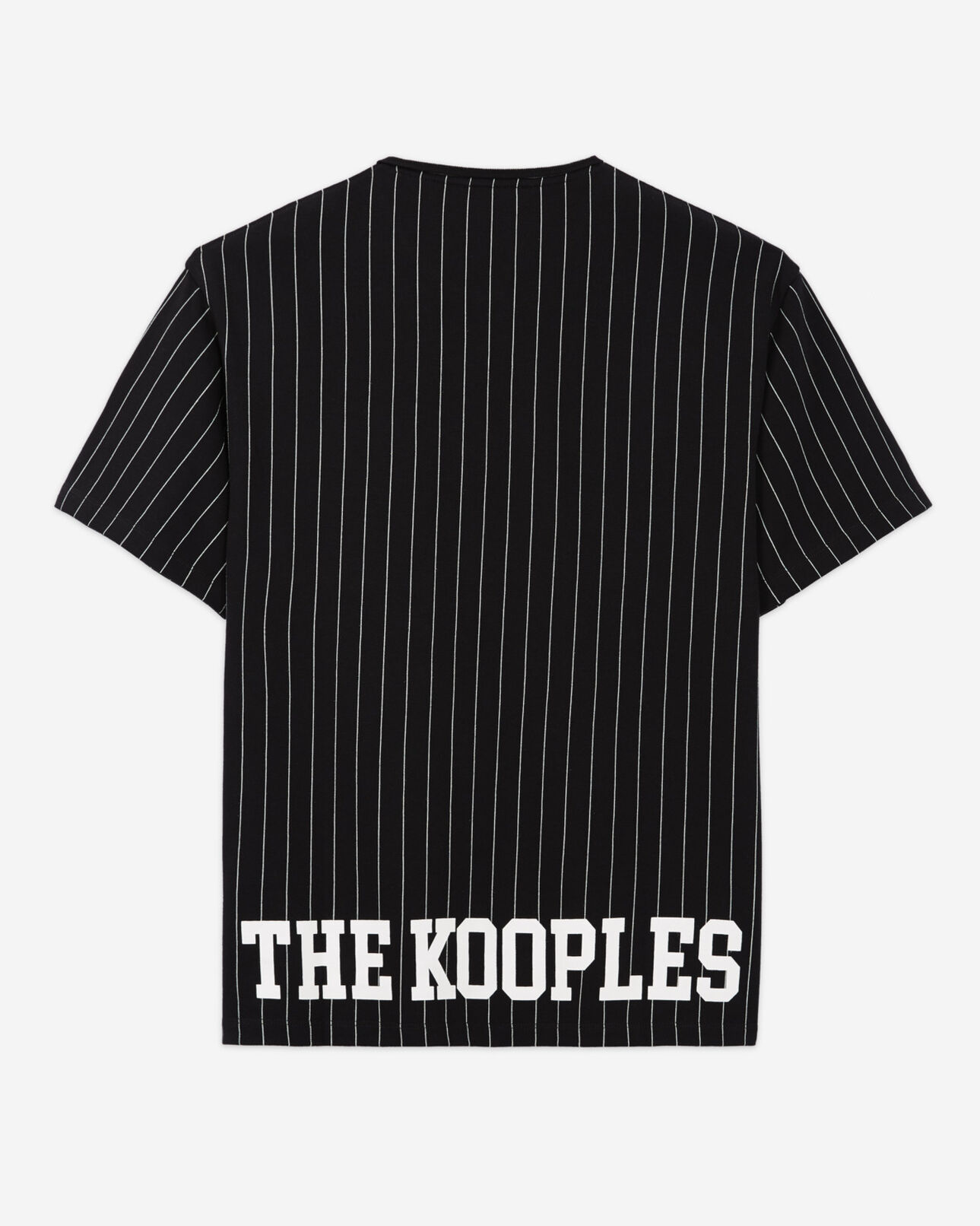 The Kooples MEN BLACK stripped polo