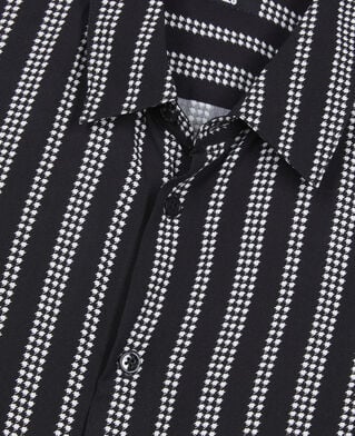 The Kooples H BLACK WHITE printed shirt