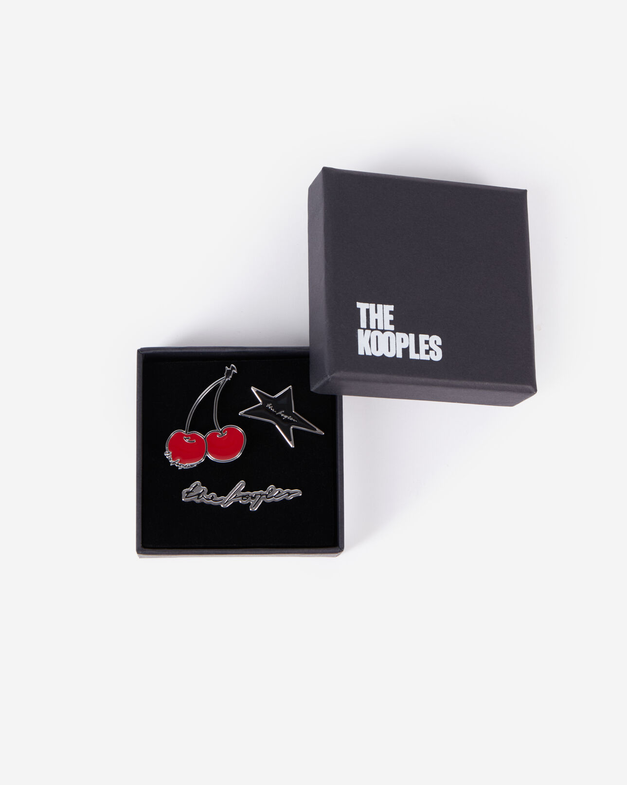 The Kooples MIXTE ANTIC SILVER set de pins