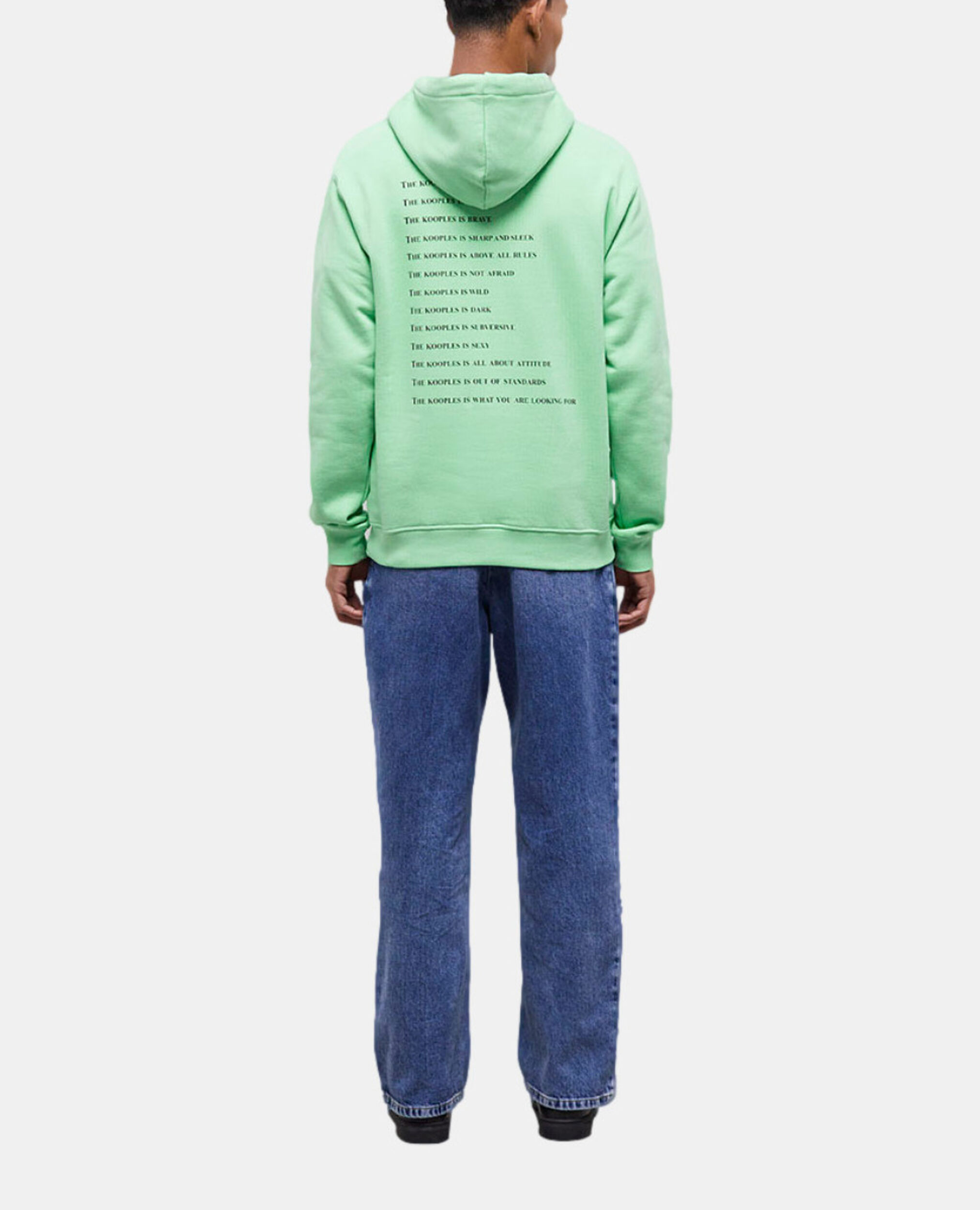 Green What is hooded sweatshirt, APPLE, hi-res image number null