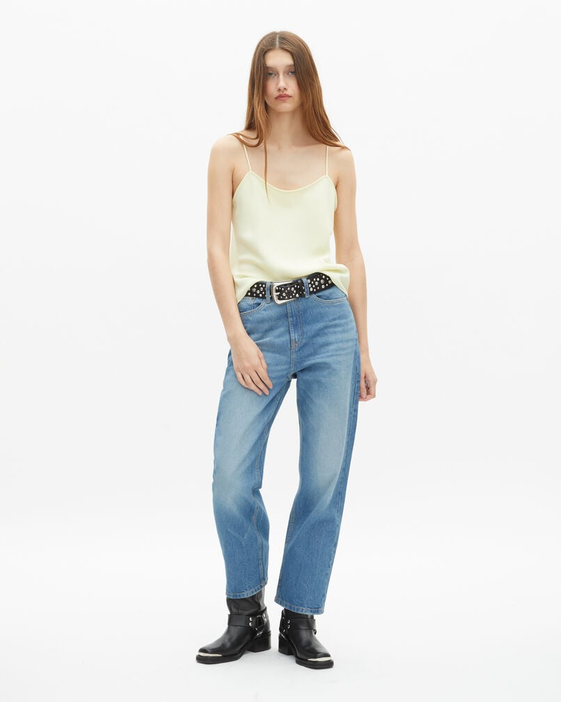 The Kooples FEMME YELLOW caraco jaune clair