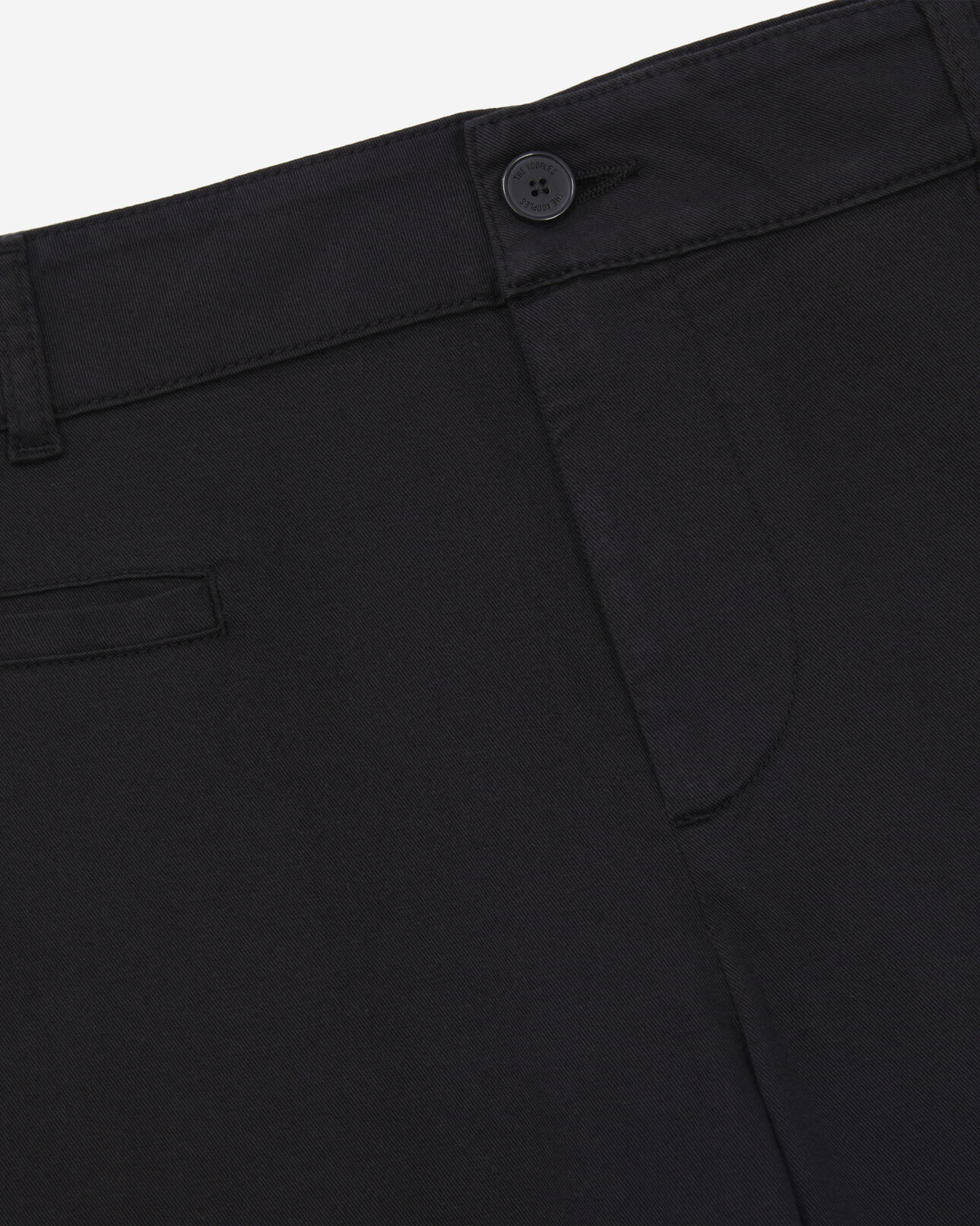 The Kooples HOMME BLACK pantalon chino noir