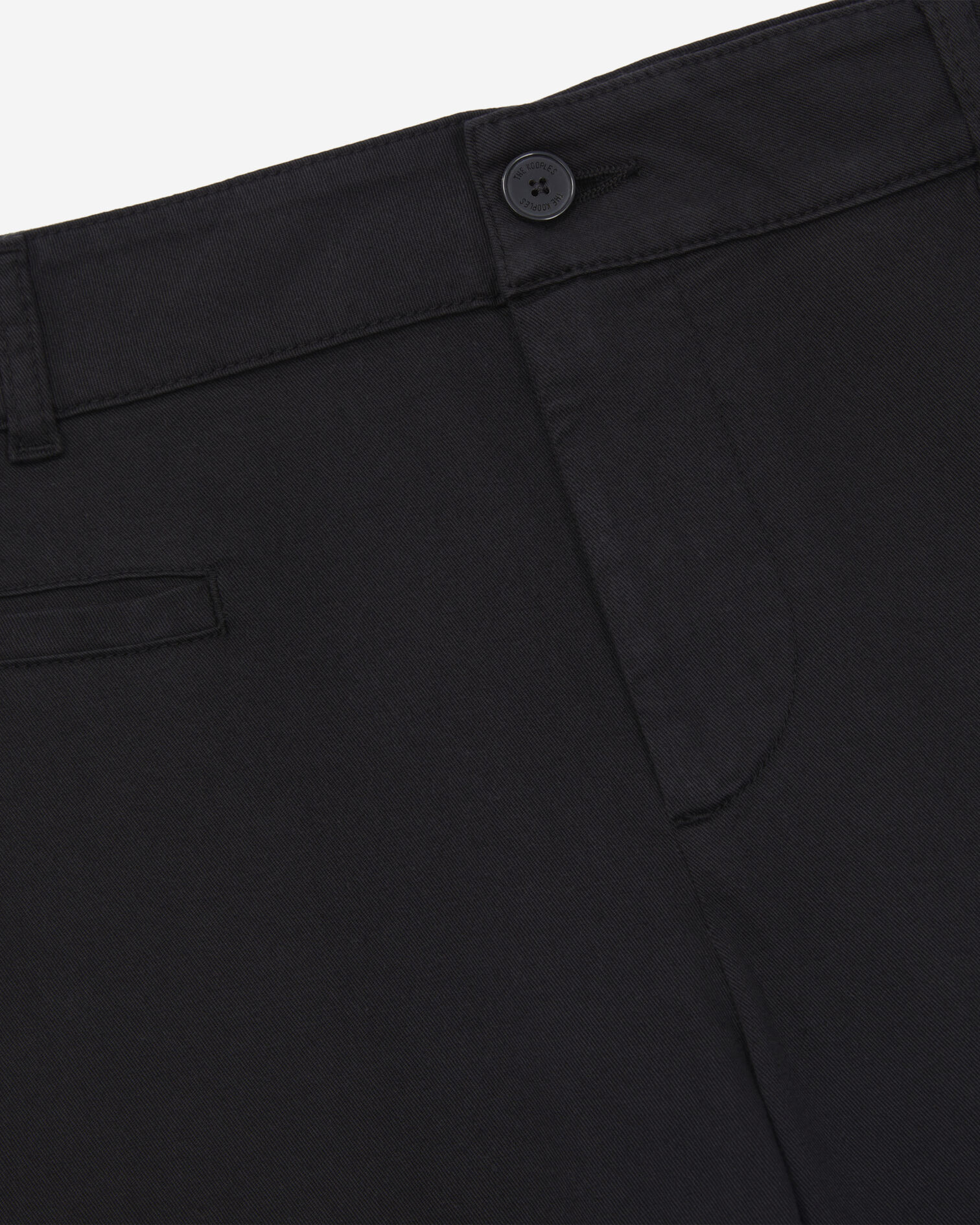 Pantalon chino noir, BLACK, hi-res image number null