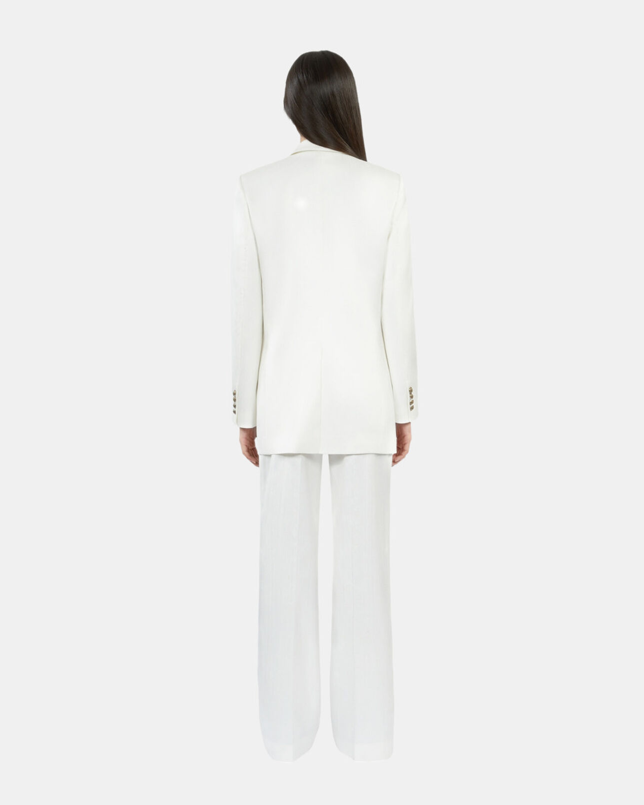 The Kooples WOMEN WHITE white suit jacket