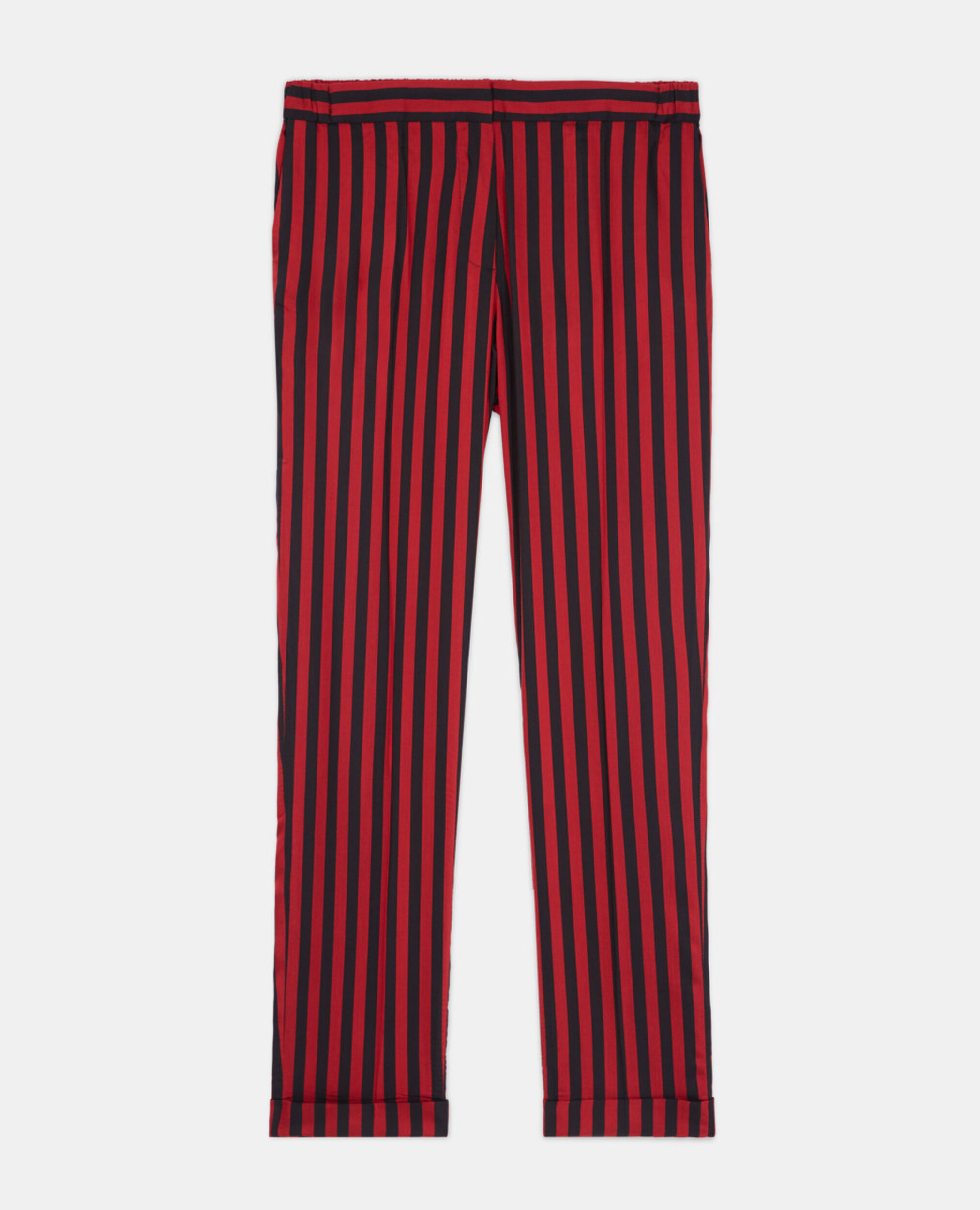 Pantalon à rayures, ROUGE NOIR, hi-res image number null