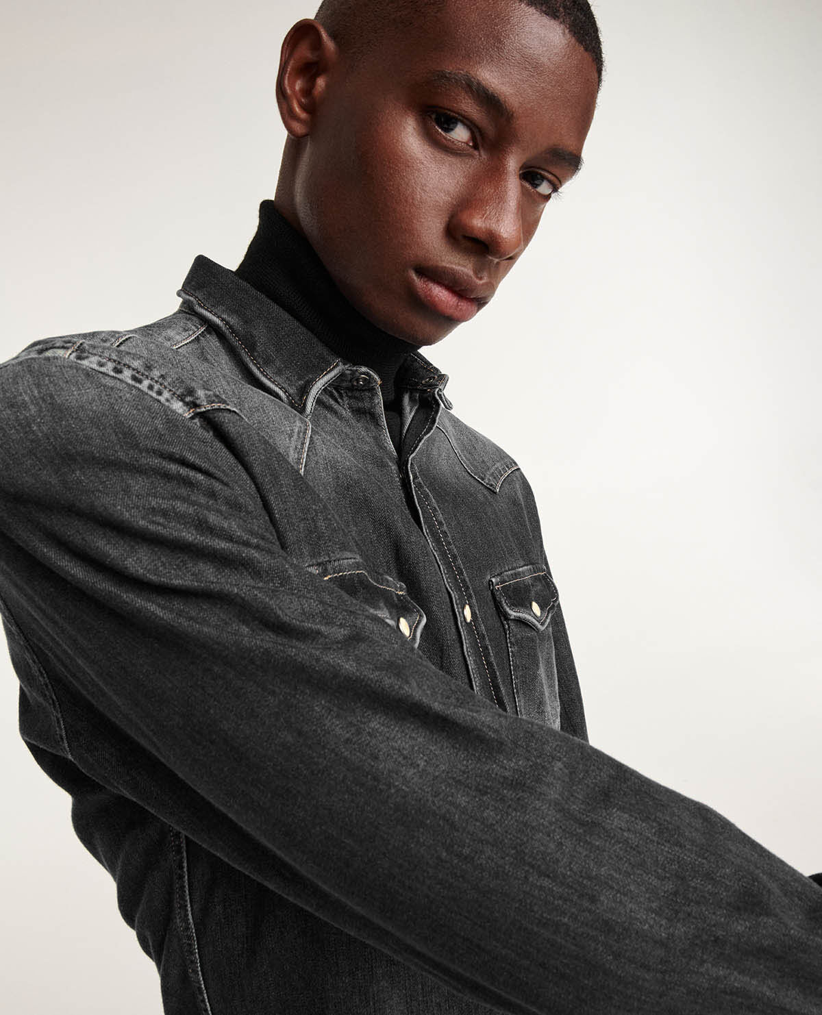 Chemise jean shop the kooples