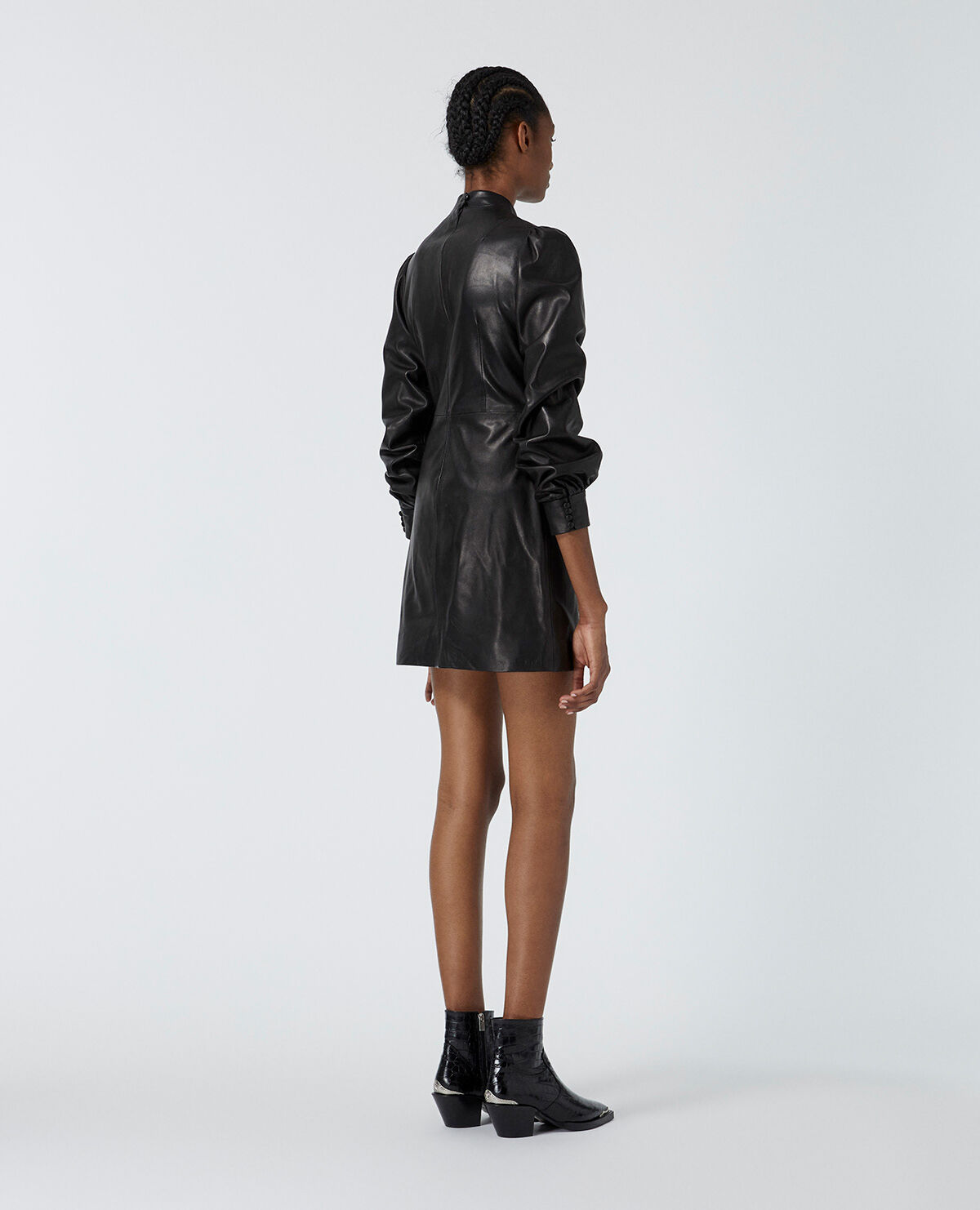 Robe cuir the kooples top