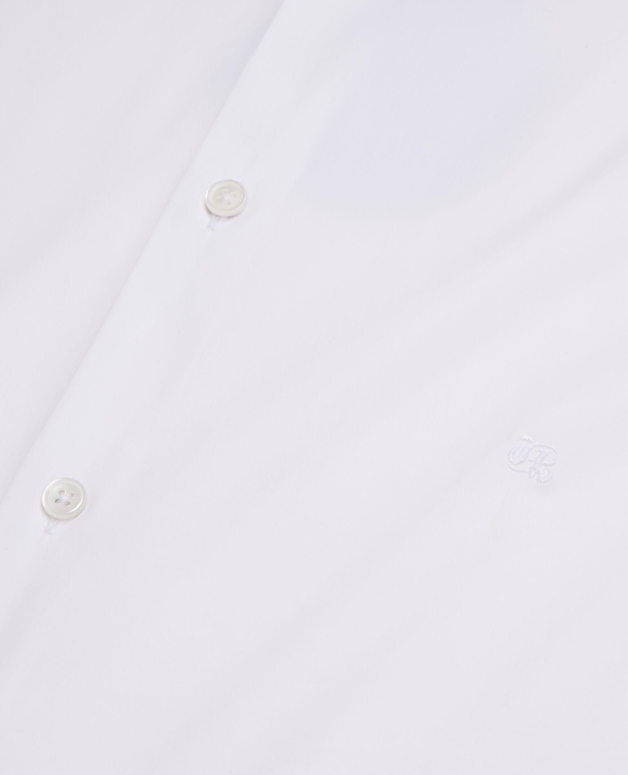 Weißes Hemd aus Baumwolle, WHITE, hi-res image number null