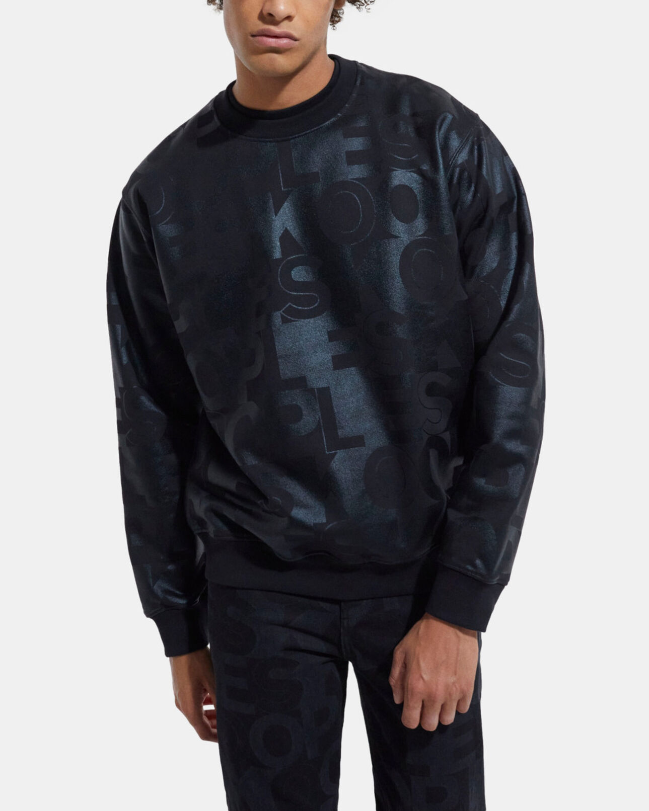 The Kooples HOMBRE BLACK sudadera logotipo the kooples