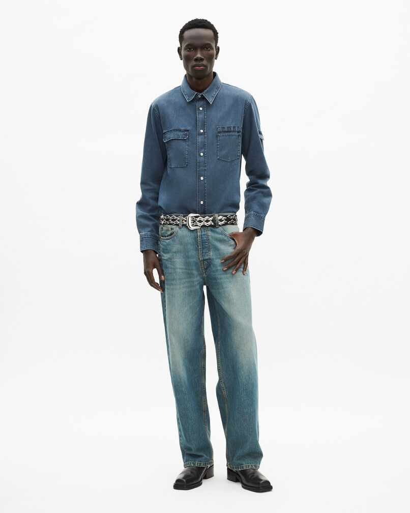 The Kooples HOMME STORM chemise manches longues en denim