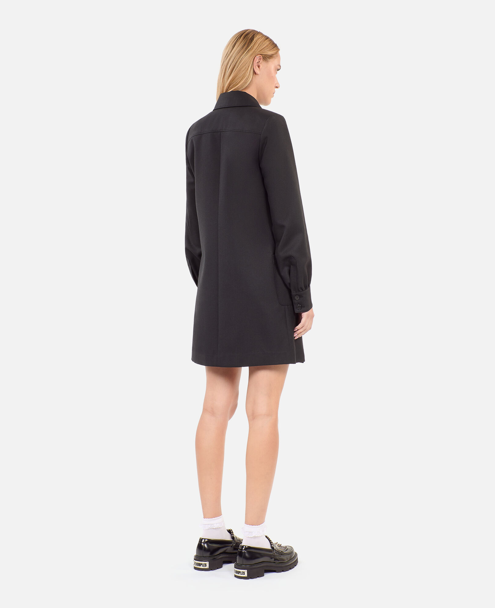 The Kooples MUJER BLACK vestido traje corto negro