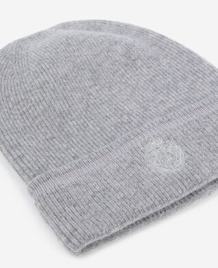 The Kooples MIXTE MIDDLE GREY MEL bonnet en cachemire gris