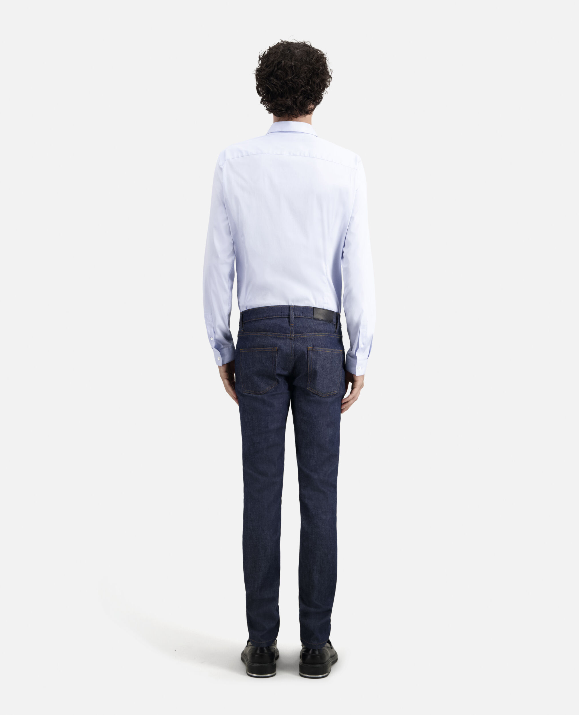 Dunkelblaue Jeans mit Slim-Fit-Passform, BLUE BRUT, hi-res image number null