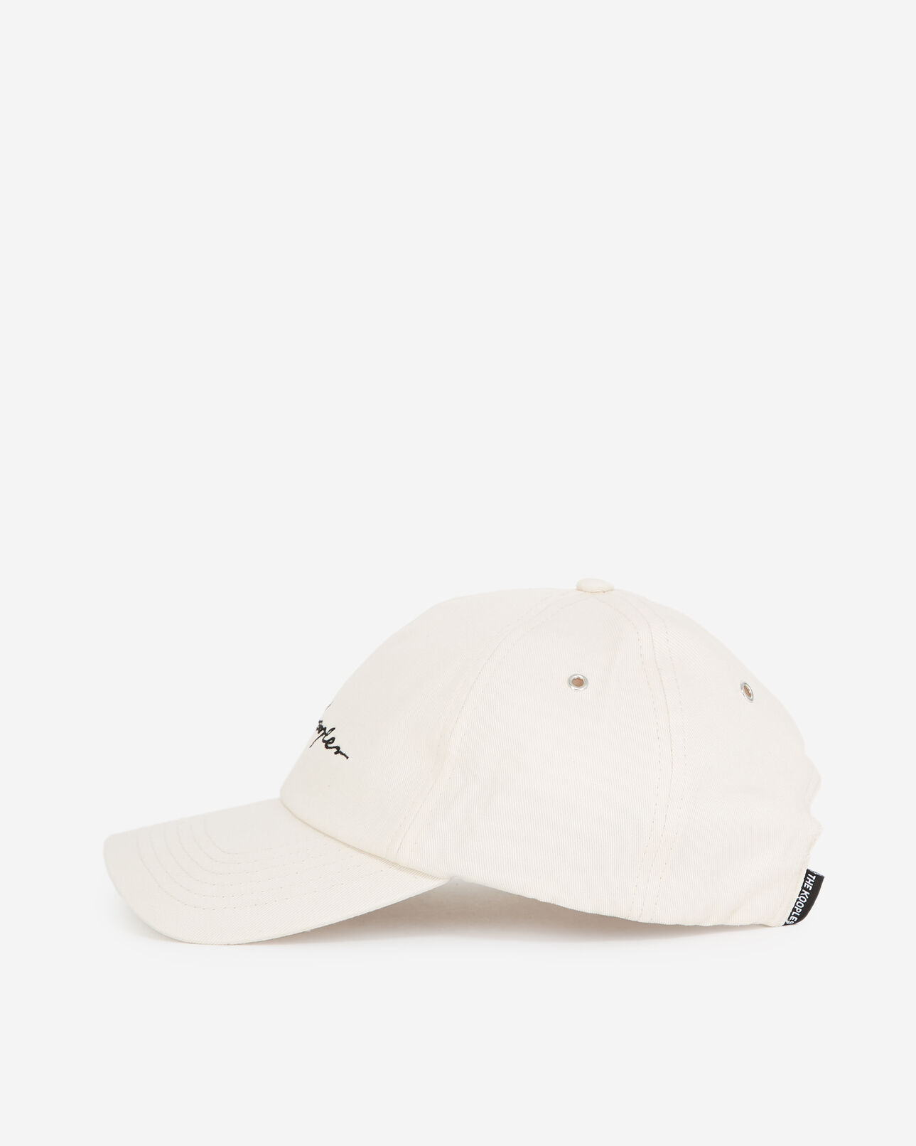 The Kooples HOMBRE ECRU gorra algodón blanco crudo logotipo bordado