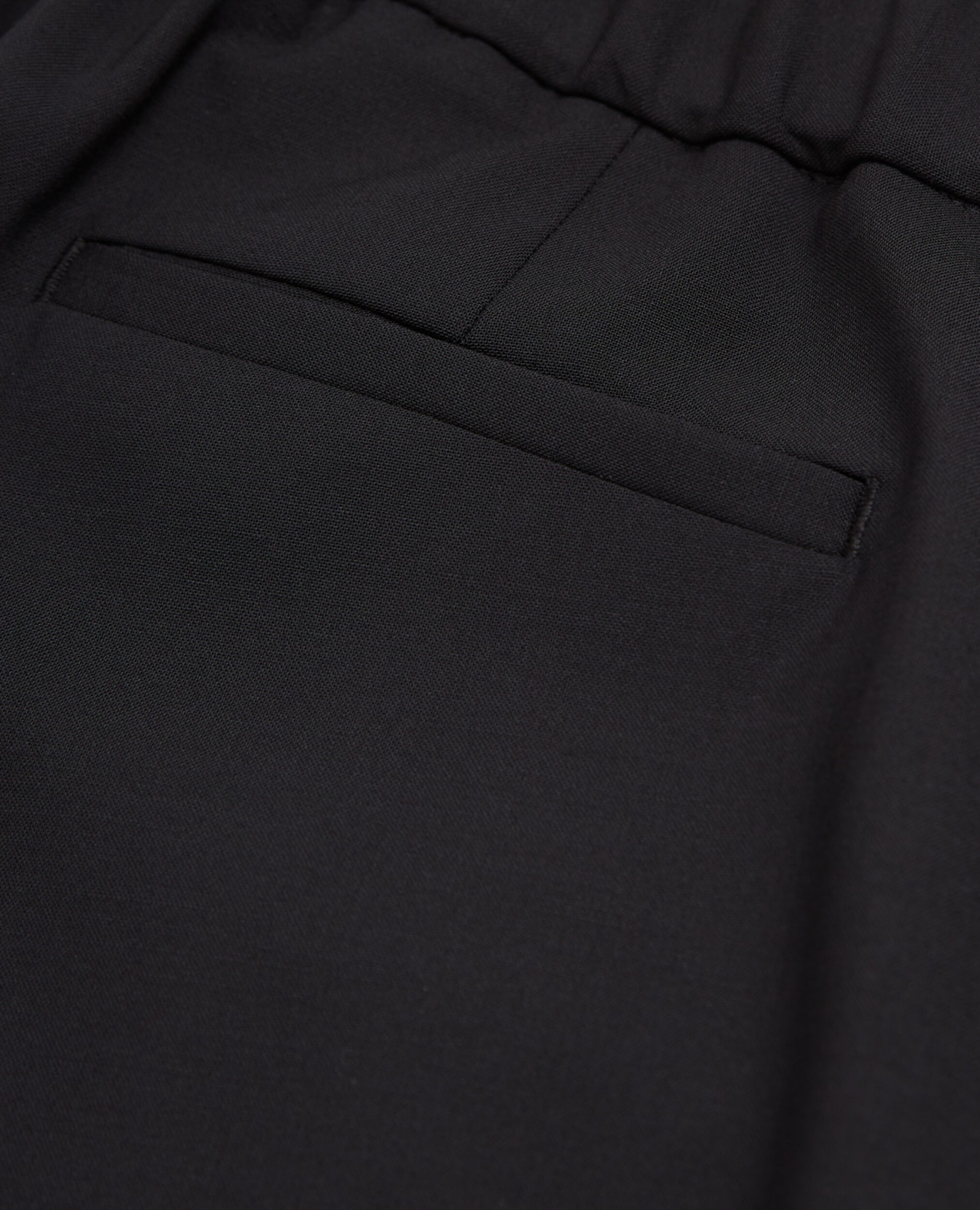Summer wool suit pants, BLACK, hi-res image number null