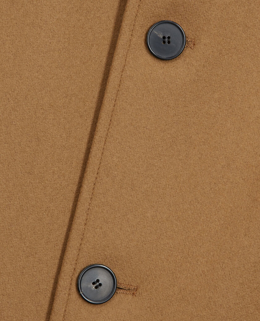 The Kooples HOMME CAMEL manteau en laine camel