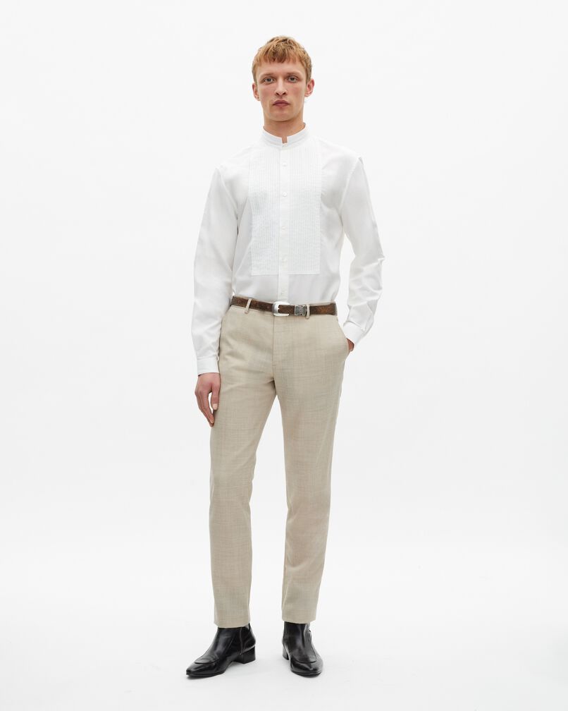 The Kooples MEN WHITE formal white shirt