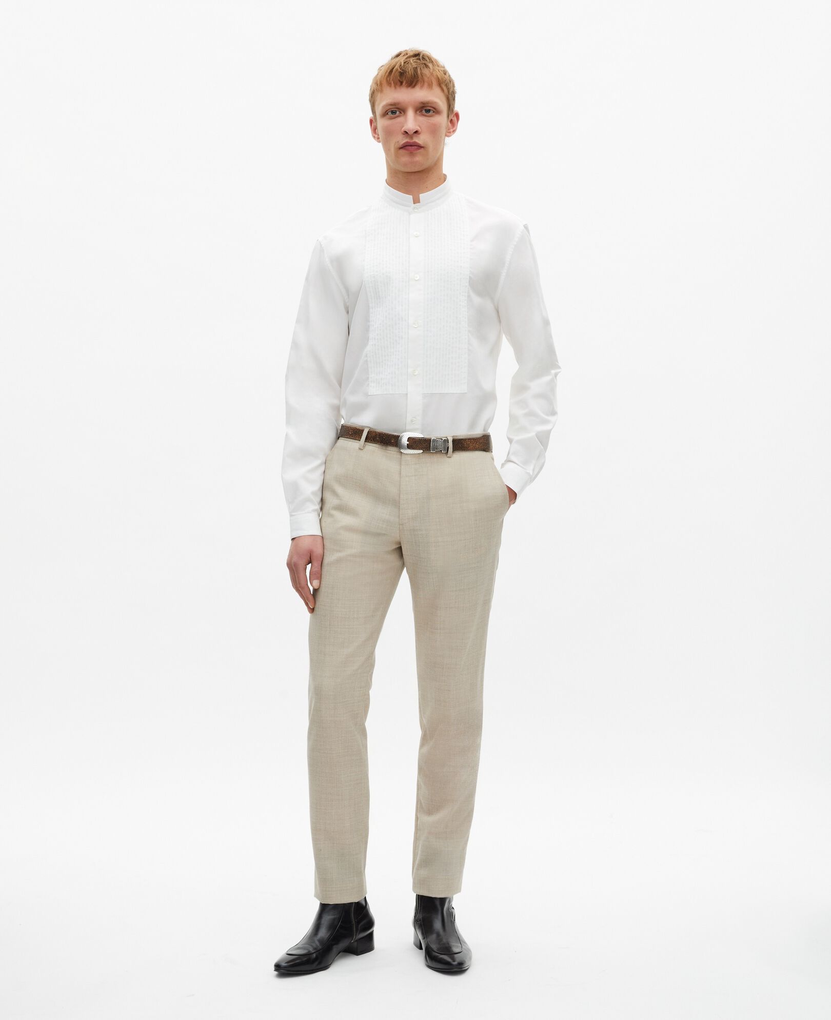 The Kooples HOMME WHITE chemise formelle blanche