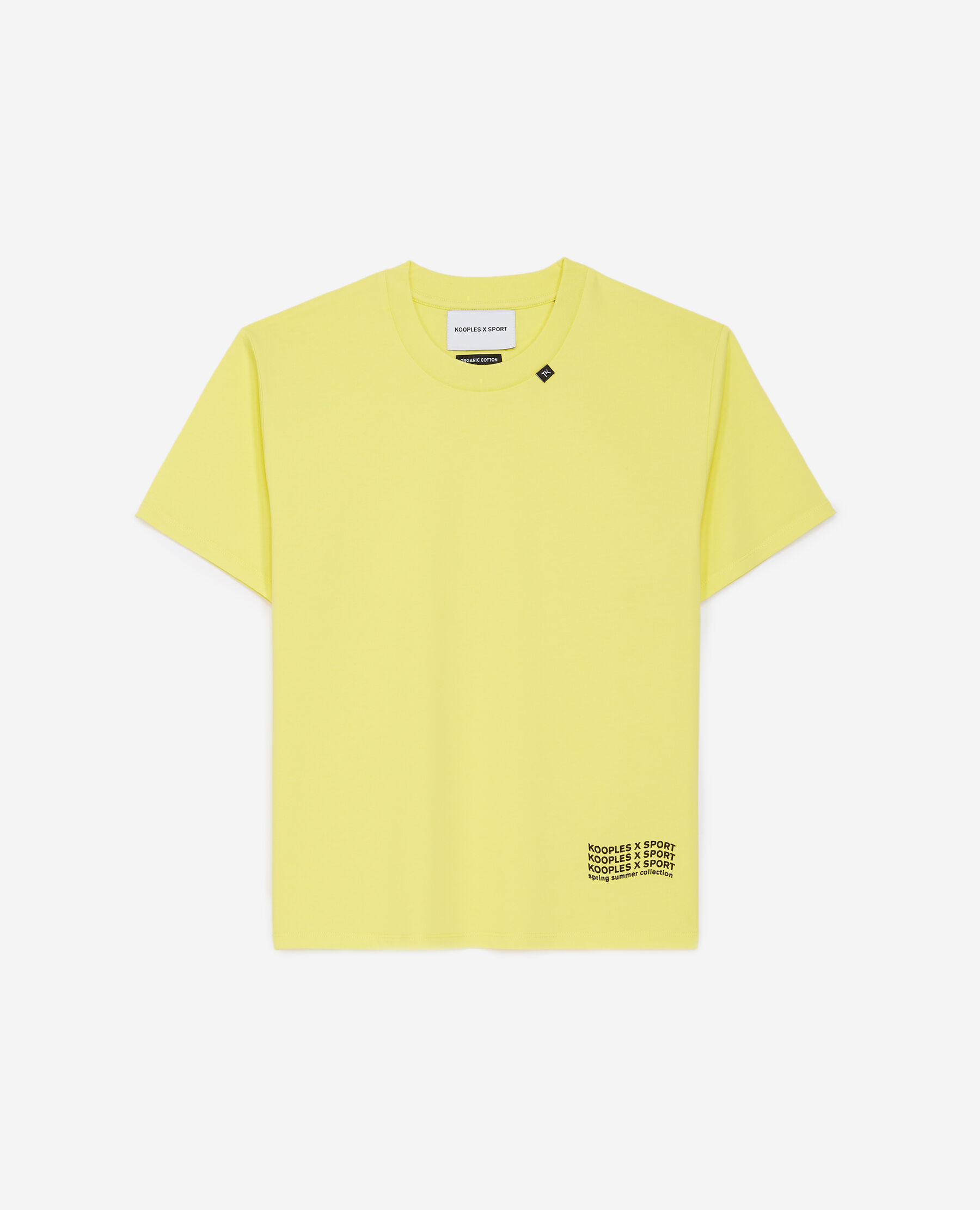 Tee shirt off white jaune sales