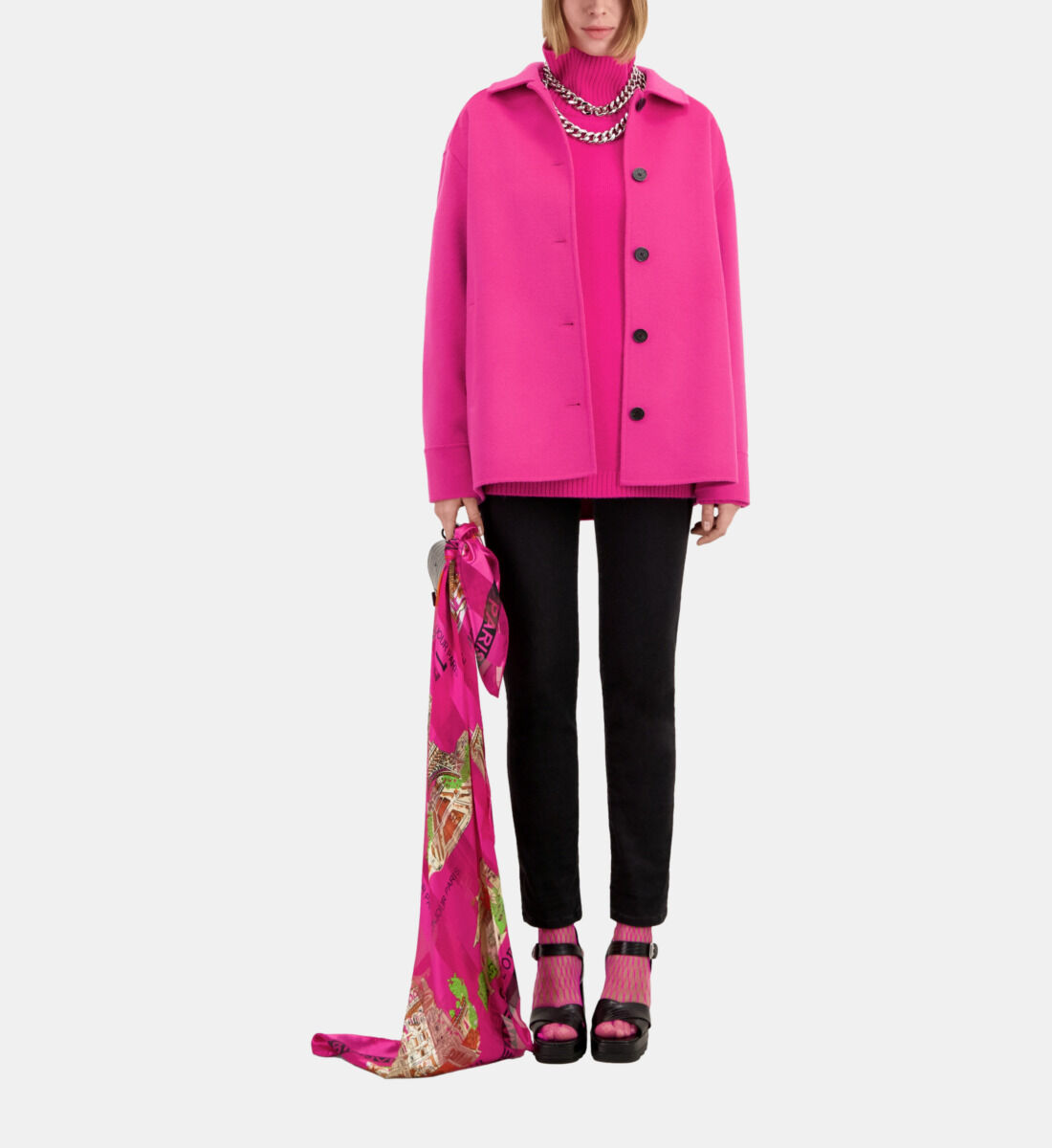 Sobrecamisa sales con flecos