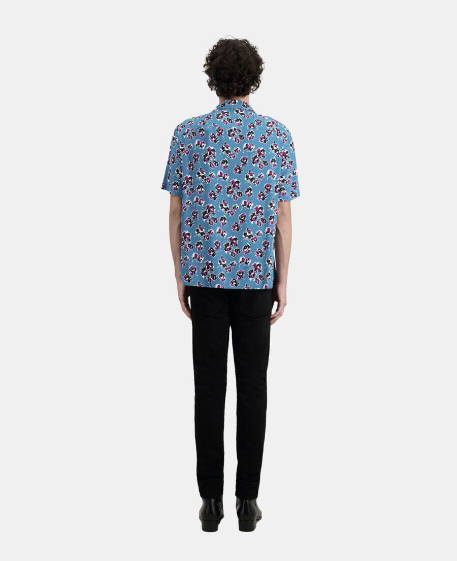 short sleeved printed shirt