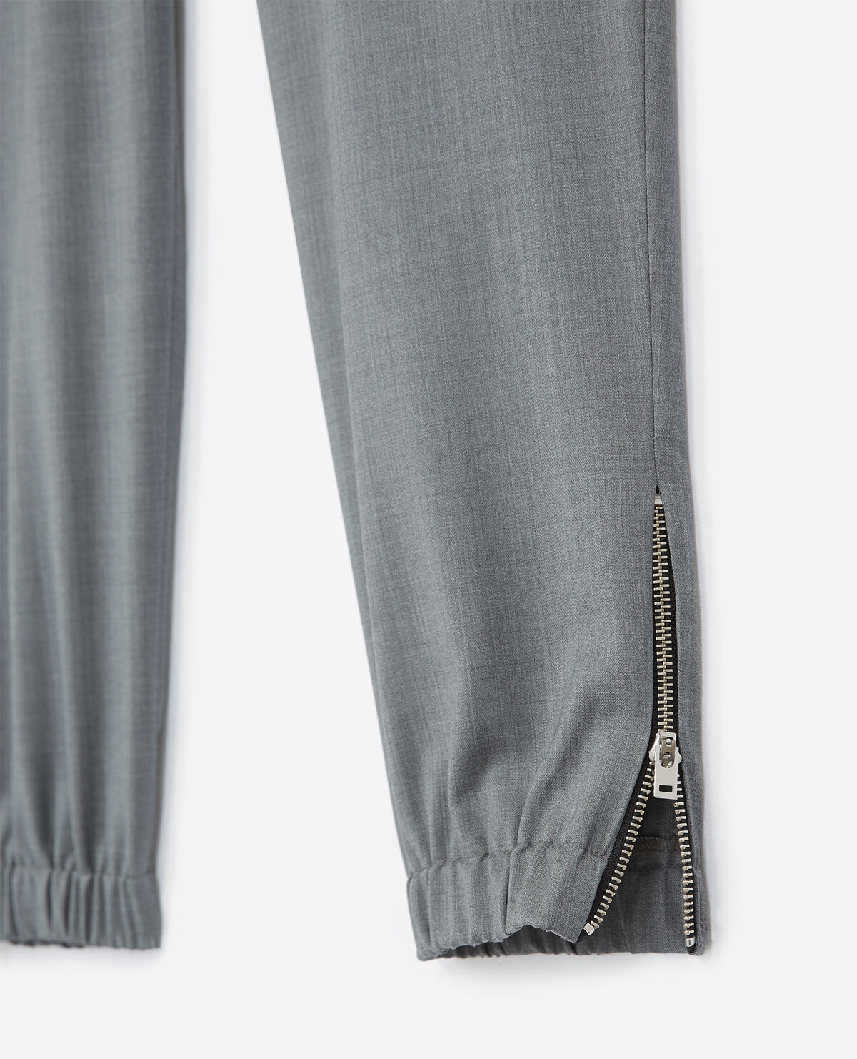Jogging gris elastique deals