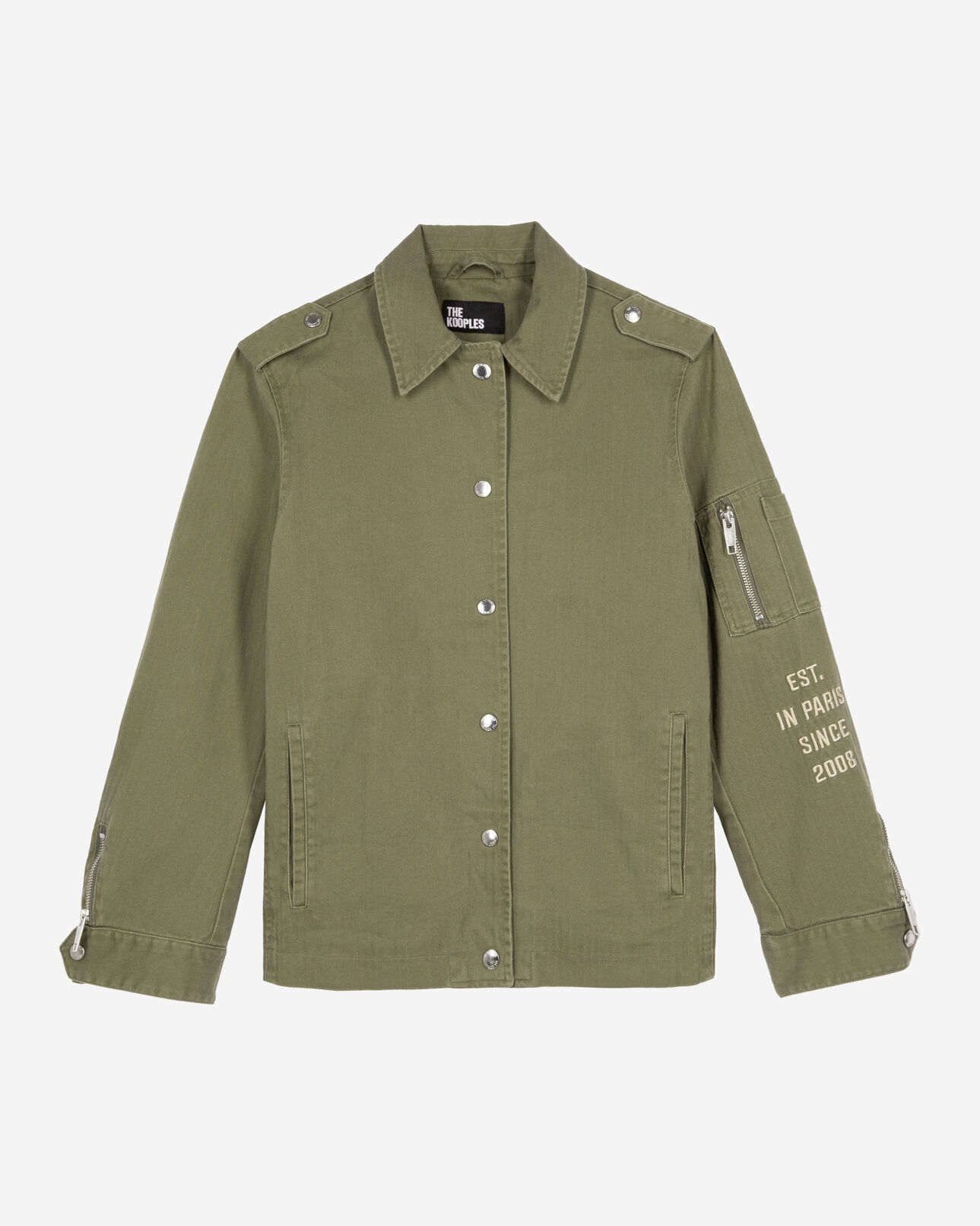 The Kooples WOMEN KAKI khaki jacket