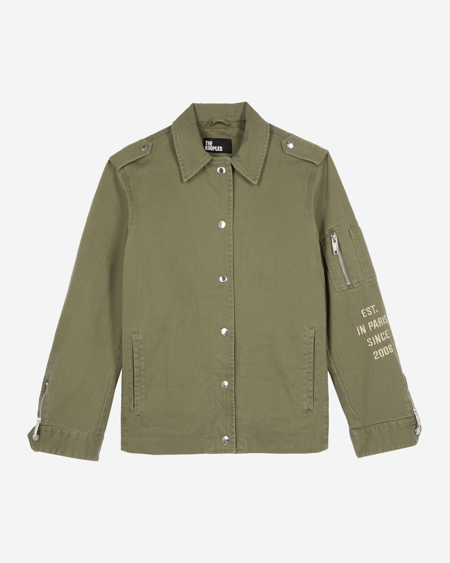 Khaki jacket, KAKI, hi-res image number null
